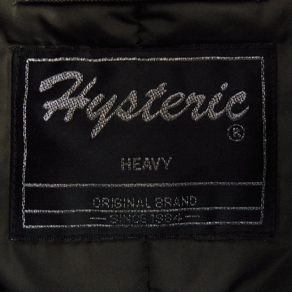 HYSTERIC GLAMOUR ヒステリックグラマー PRIMA LOFT  N-2B  レディース プリマロフト ジャケット ミリタリー 中綿 ジャケット カーキ系 サイズ不明【中古】