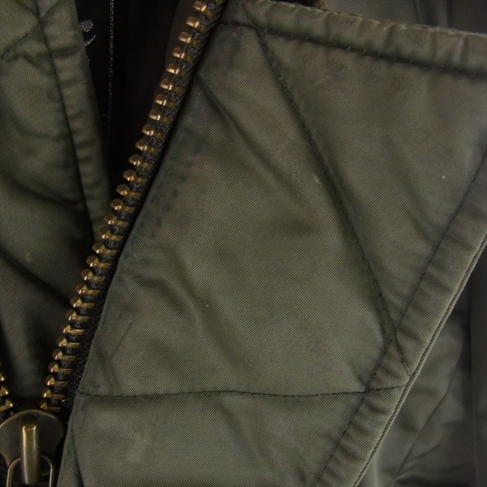 HYSTERIC GLAMOUR ヒステリックグラマー PRIMA LOFT  N-2B  レディース プリマロフト ジャケット ミリタリー 中綿 ジャケット カーキ系 サイズ不明【中古】