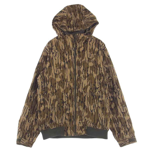 Columbia コロンビア pm3138 LOMA VISTA HOODIE ロマビスタフーディー ウッドランドカモ 裏地フリース フード付 コットン ジップアップ ジャケット M【中古】