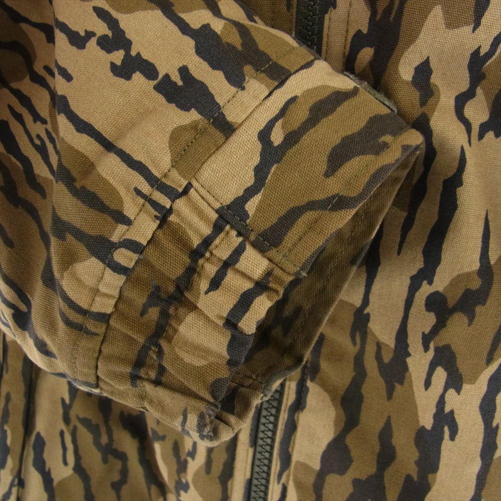 Columbia コロンビア pm3138 LOMA VISTA HOODIE ロマビスタフーディー ウッドランドカモ 裏地フリース フード付 コットン ジップアップ ジャケット M【中古】