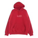 Supreme シュプリーム 23SS Inside Out Box Logo Hooded Sweatshirt インサイドアウト ボックスロゴ フーデッド スウェット シャツ プルオーバー パーカー レッド系 L【美品】【中古】