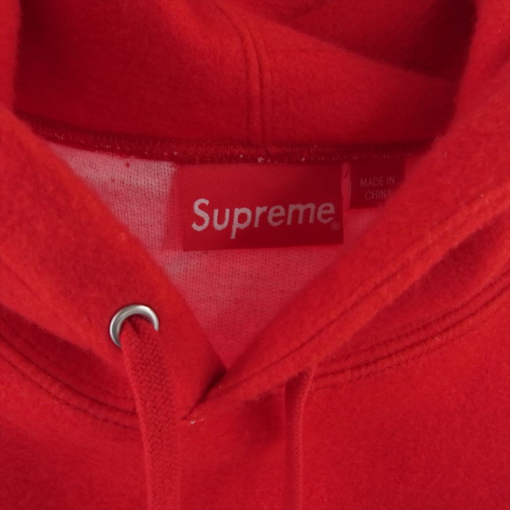 Supreme シュプリーム 23SS Inside Out Box Logo Hooded Sweatshirt インサイドアウト ボックスロゴ フーデッド スウェット シャツ プルオーバー パーカー レッド系 L【美品】【中古】