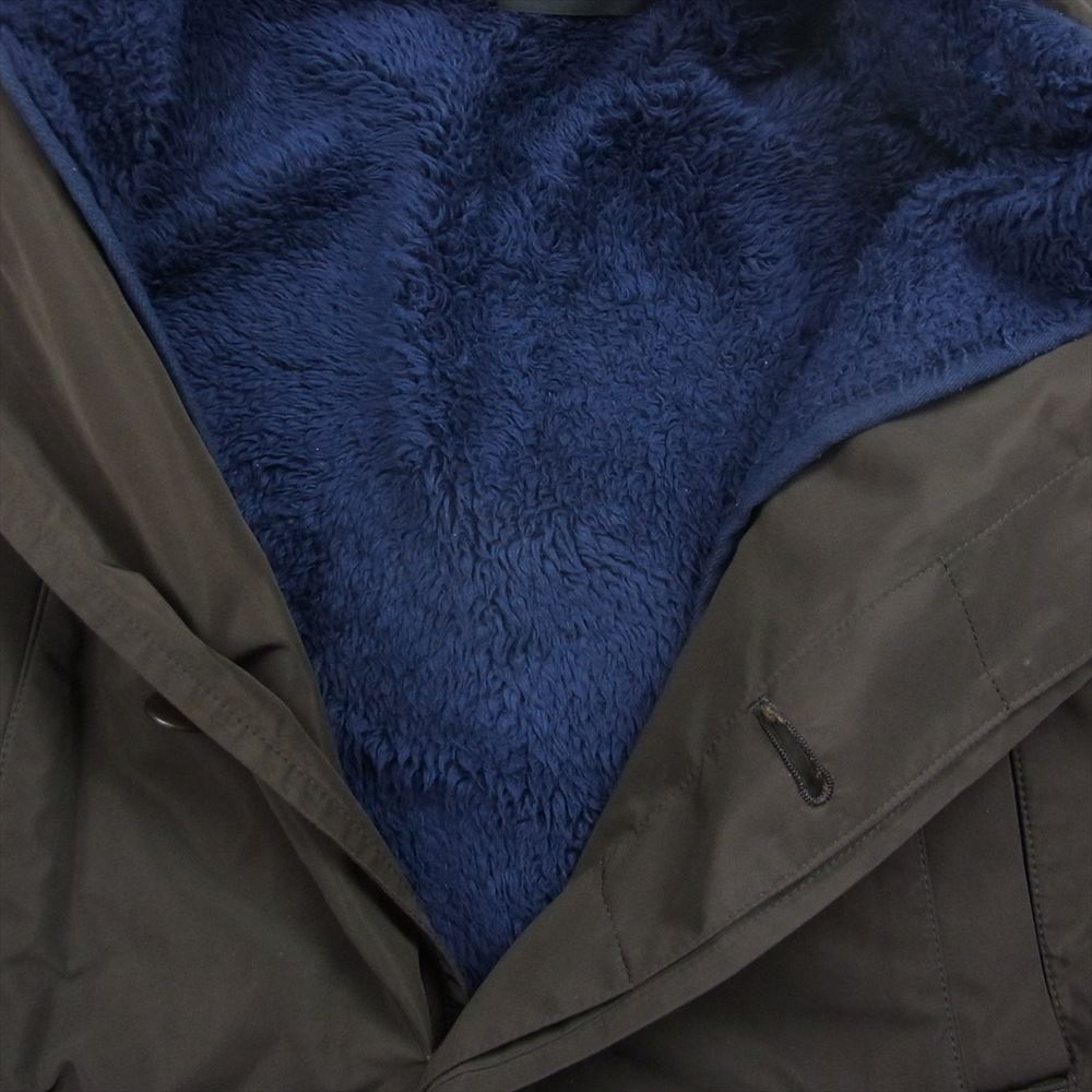 UNDERCOVER アンダーカバー 19AW UCX1308-2 SUSPIRIUM スパンコール フリースライナー付 ナイロン モッズコート ブラウン系 1【中古】