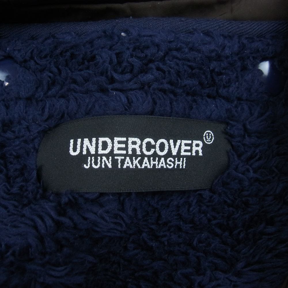 UNDERCOVER アンダーカバー 19AW UCX1308-2 SUSPIRIUM スパンコール フリースライナー付 ナイロン モッズコート ブラウン系 1【中古】