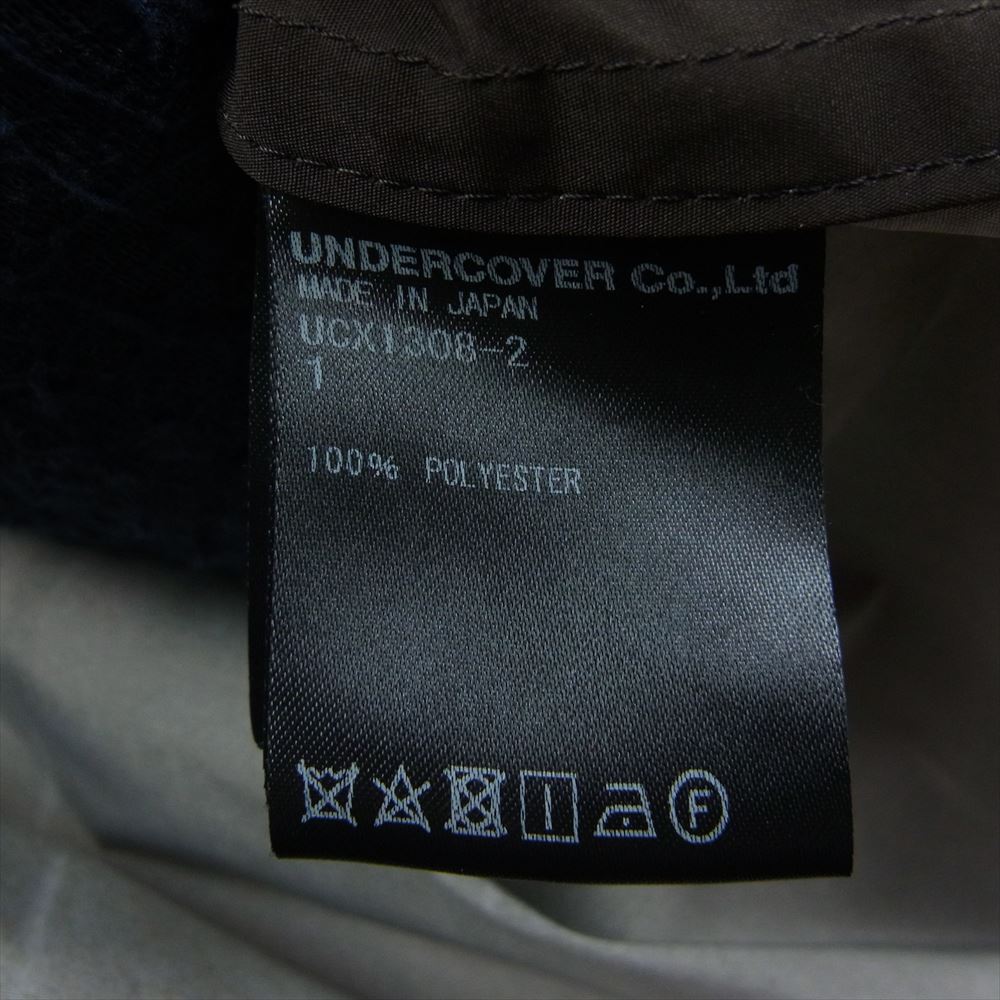 UNDERCOVER アンダーカバー 19AW UCX1308-2 SUSPIRIUM スパンコール フリースライナー付 ナイロン モッズコート ブラウン系 1【中古】