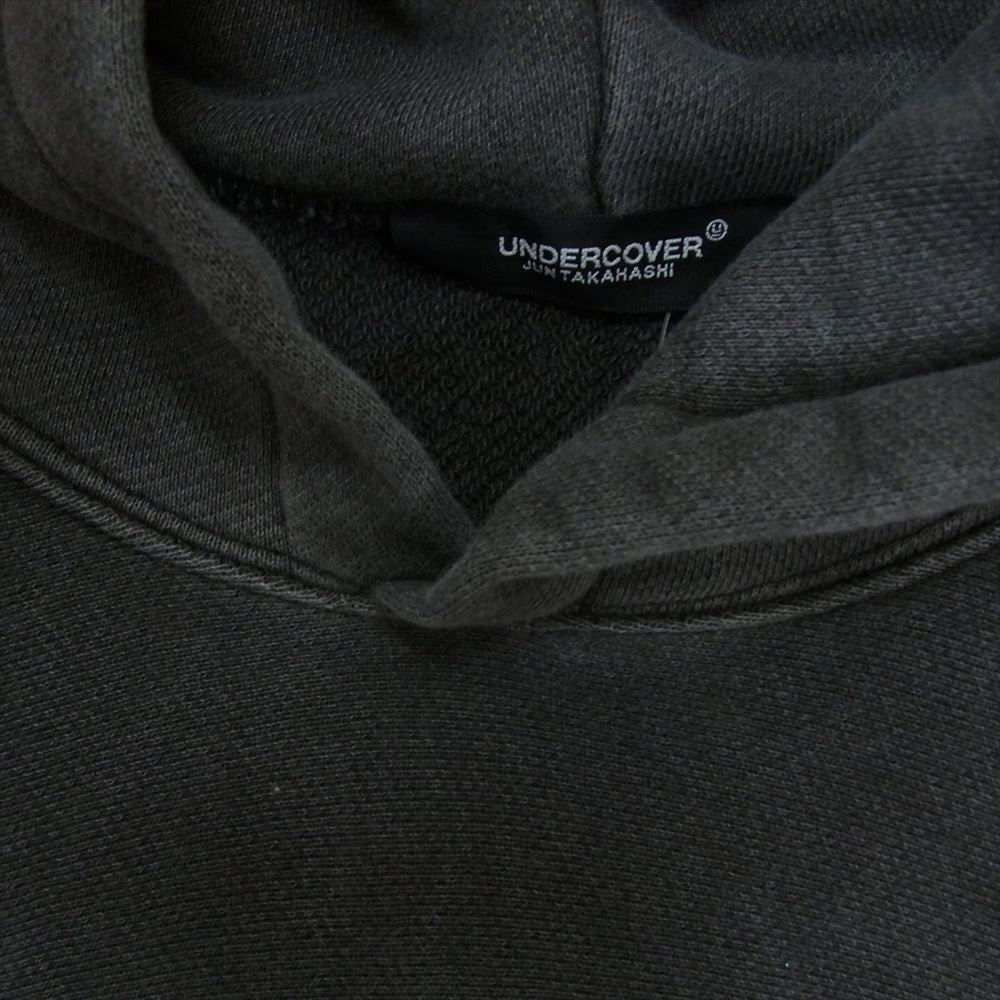UNDERCOVER アンダーカバー 23SS  UC2B9817-2 Netflix Stranger Things Hellfire Club Capsule Collection ストレンジャーシングス スウェット パーカー グレー系 4【中古】