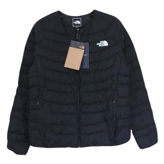 THE NORTH FACE ノースフェイス NYW82213 Thunder Roundneck Jacket レディース サンダー ラウンドネック ダウン ジャケット ブラック系 M【中古】
