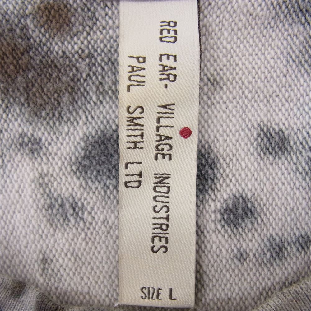 Paul Smith ポール・スミス RED EAR 日本製 タイダイ スウェット グレー系 L【中古】