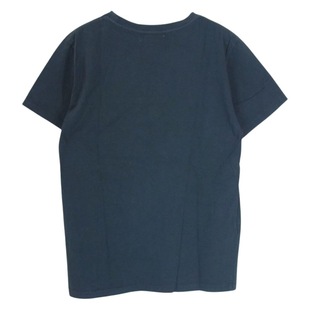 REMI RELIEF レミレリーフ Los Angeles ロサンゼルス プリント 半袖 Tシャツ ネイビー系 L【中古】