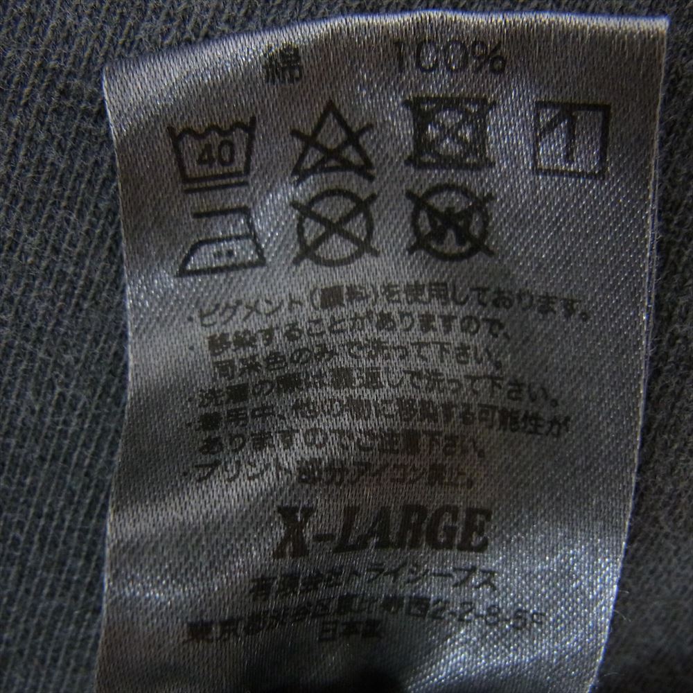 STANDARD CALIFORNIA スタンダードカリフォルニア × AH ANOTHER HEAVEN アナザーヘヴン スカル プリント Tシャツ グレー系 XL【中古】