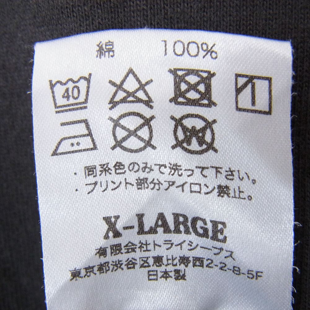 STANDARD CALIFORNIA スタンダードカリフォルニア × AH ANOTHER HEAVEN アナザーヘヴン CLAP YOUR HANDS ハンド プリント 半袖 Tシャツ グレー系 XL【中古】