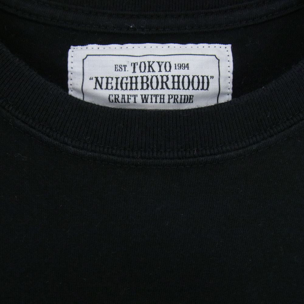 NEIGHBORHOOD ネイバーフッド 17SS #1 ロゴ ワッペン 半袖 Tシャツ