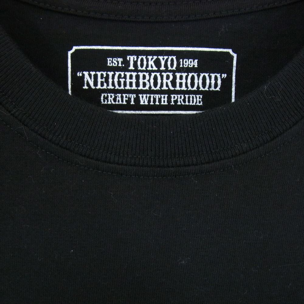 NEIGHBORHOOD×Uncle Toons Mart 半袖シャツ ブラック NEIGHBORHOOD ネイバーフッド × MR CARTOON ミスターカートゥーン