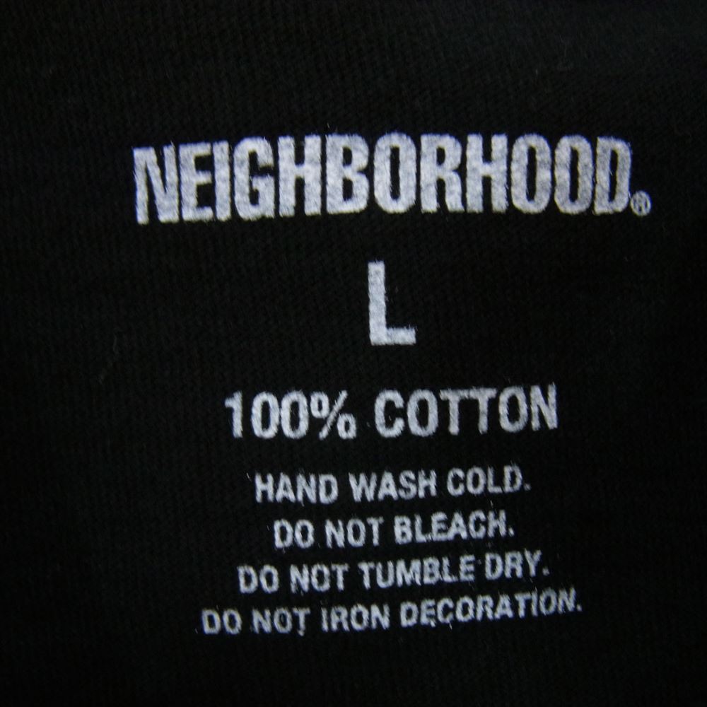NEIGHBORHOOD ネイバーフッド KILL YOUR BOSS ピラミッド プリント Tシャツ ブラック系 L【中古】
