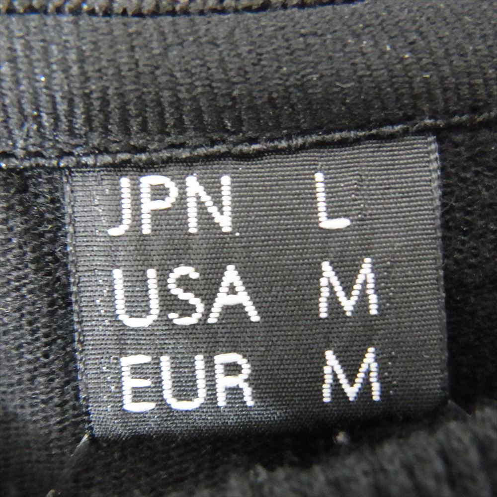 WIND AND SEA ウィンダンシー 22SS WDWFBKG4 × NANGA ナンガ ロゴ ラバーパッチ 半袖 Tシャツ ブラック系 L【中古】