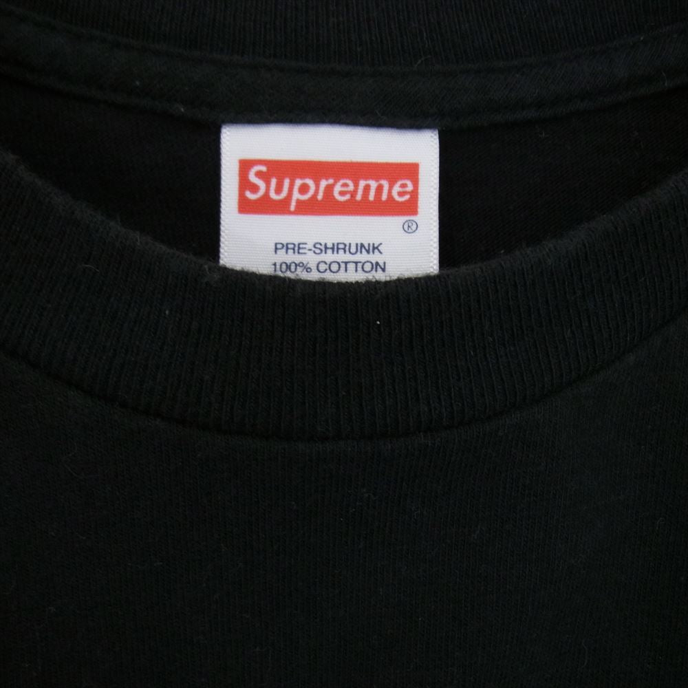 Supreme シュプリーム 18AW Bottle Cap Tee ボトル キャップ プリント 半袖 Tシャツ ブラック系 M【中古】