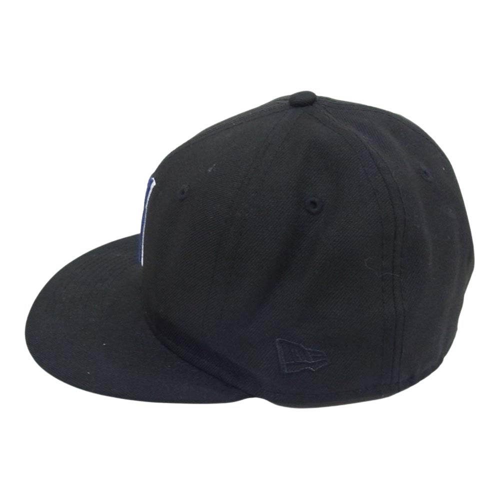 STUSSY ステューシー Vintage S New Era Cap ヴィンテージ Sロゴ ニューエラ ベースボール キャップ ブラック系 7 3/8【中古】
