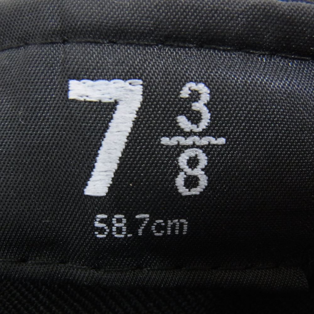STUSSY ステューシー Vintage S New Era Cap ヴィンテージ Sロゴ ニューエラ ベースボール キャップ ブラック系 7 3/8【中古】