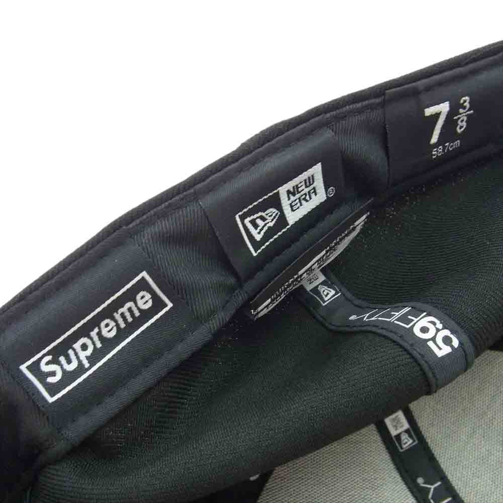 Supreme シュプリーム 20AW ICE S Logo New Era Sロゴ ニューエラ ベースボール キャップ ブラック系 58.7cm【中古】