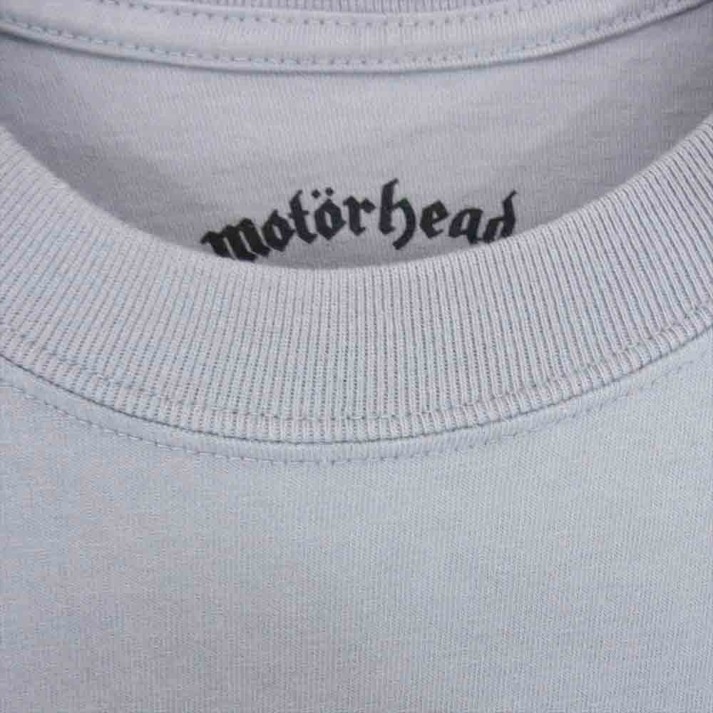 NEIGHBORHOOD ネイバーフッド 20AW × Motorhead モーターヘッド NHMH-1 C-TEE ロゴ プリント 半袖 Tシャツ グレー系 XL【美品】【中古】