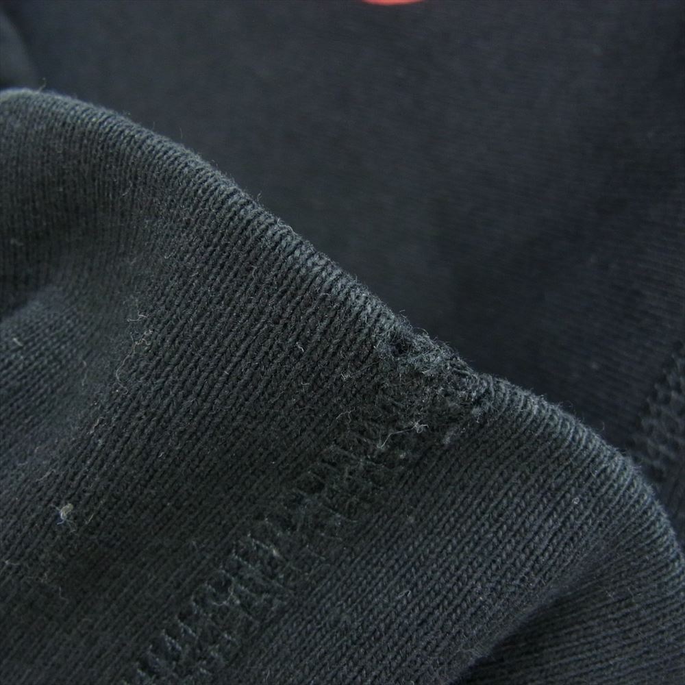 Supreme シュプリーム 15AW × Independent インデペンデント Hooded Sweatshirt FUCK THE REST ロゴ プリント フーデッド スウェット シャツ プルオーバー パーカー ブラック系 L【中古】