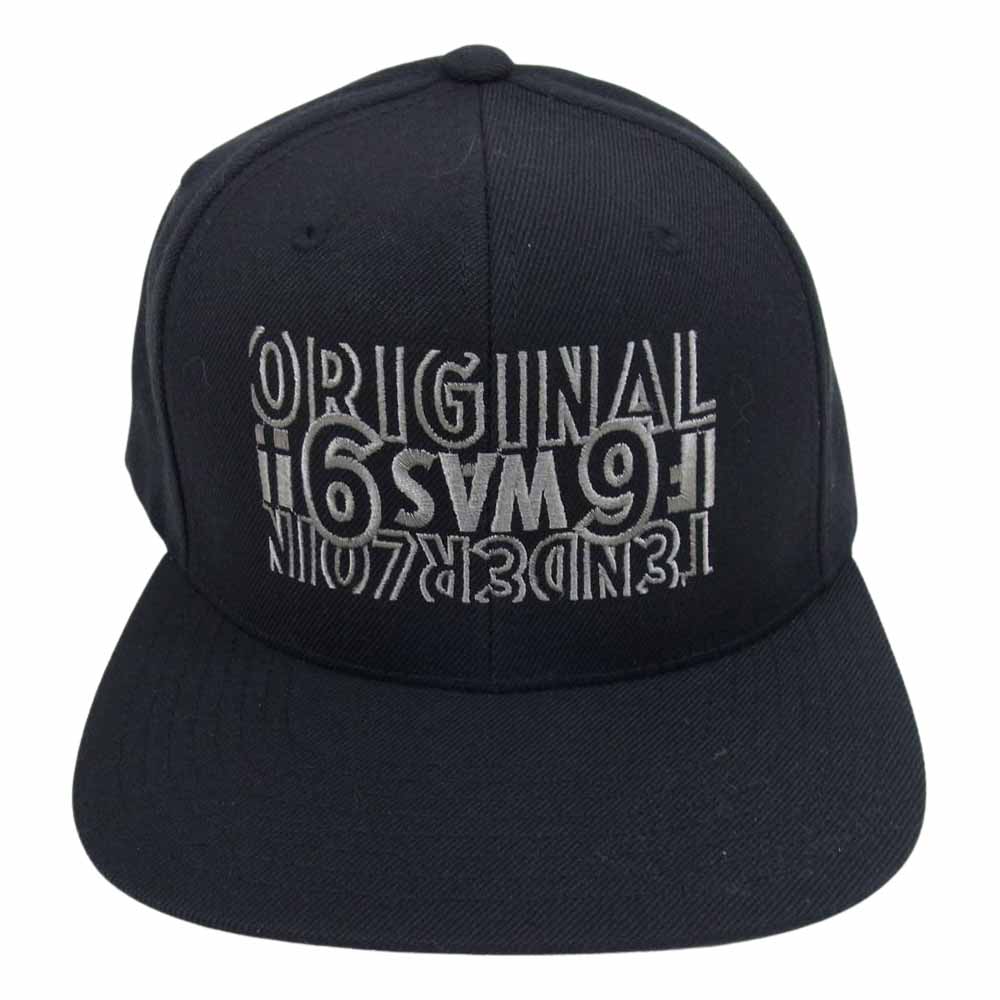 TENDERLOIN テンダーロイン 22SS CAP 69 キャップ 6パネル 刺繍 ブラック系【中古】