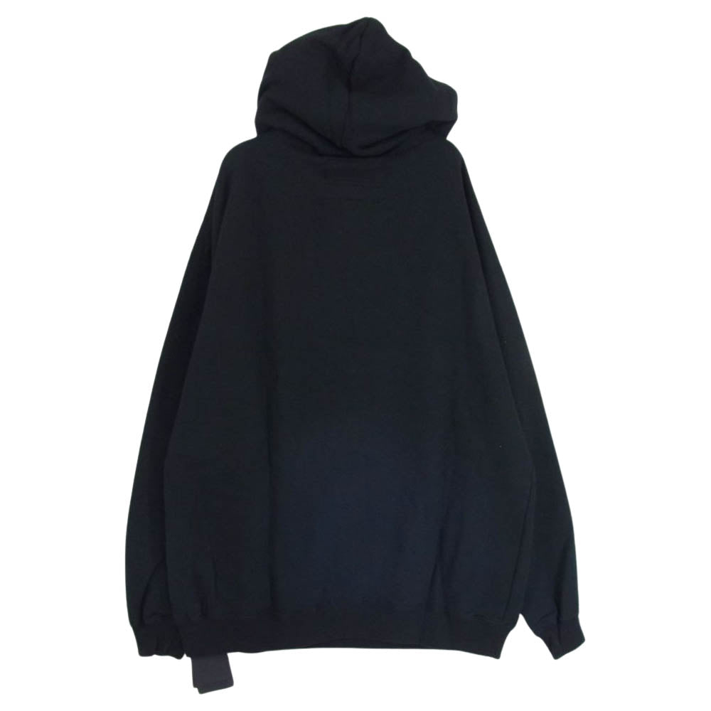NEIGHBORHOOD ネイバーフッド 23AW 232UWNH-CSM01 × PUBLIC ENEMY パブリックエネミー SWEATPARKA LS ロゴ プリント スウェット プルオーバー パーカー ブラック系 XL【新古品】【未使用】【中古】