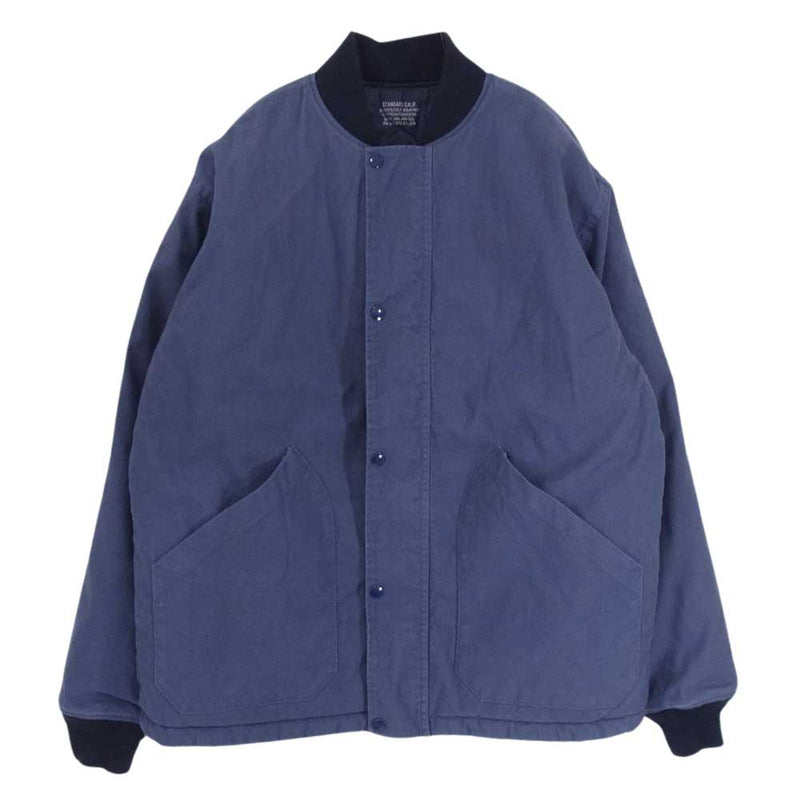 STANDARD CALIFORNIA スタンダードカリフォルニア SD Reversible Deck Jacket リバーシブル デッキ ジャケット キルティング  ネイビー系 XL【中古】