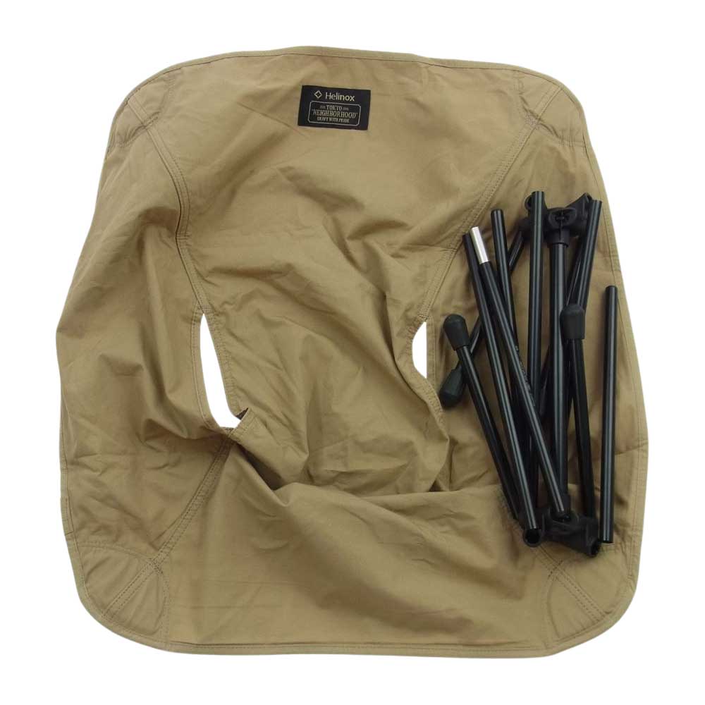 NEIGHBORHOOD ネイバーフッド 18SS × Helinox ヘリノックス NHHX . BAR / C-CHAIR ZERO チェア ゼロ 折り畳み チェア 椅子 カーキ系【中古】