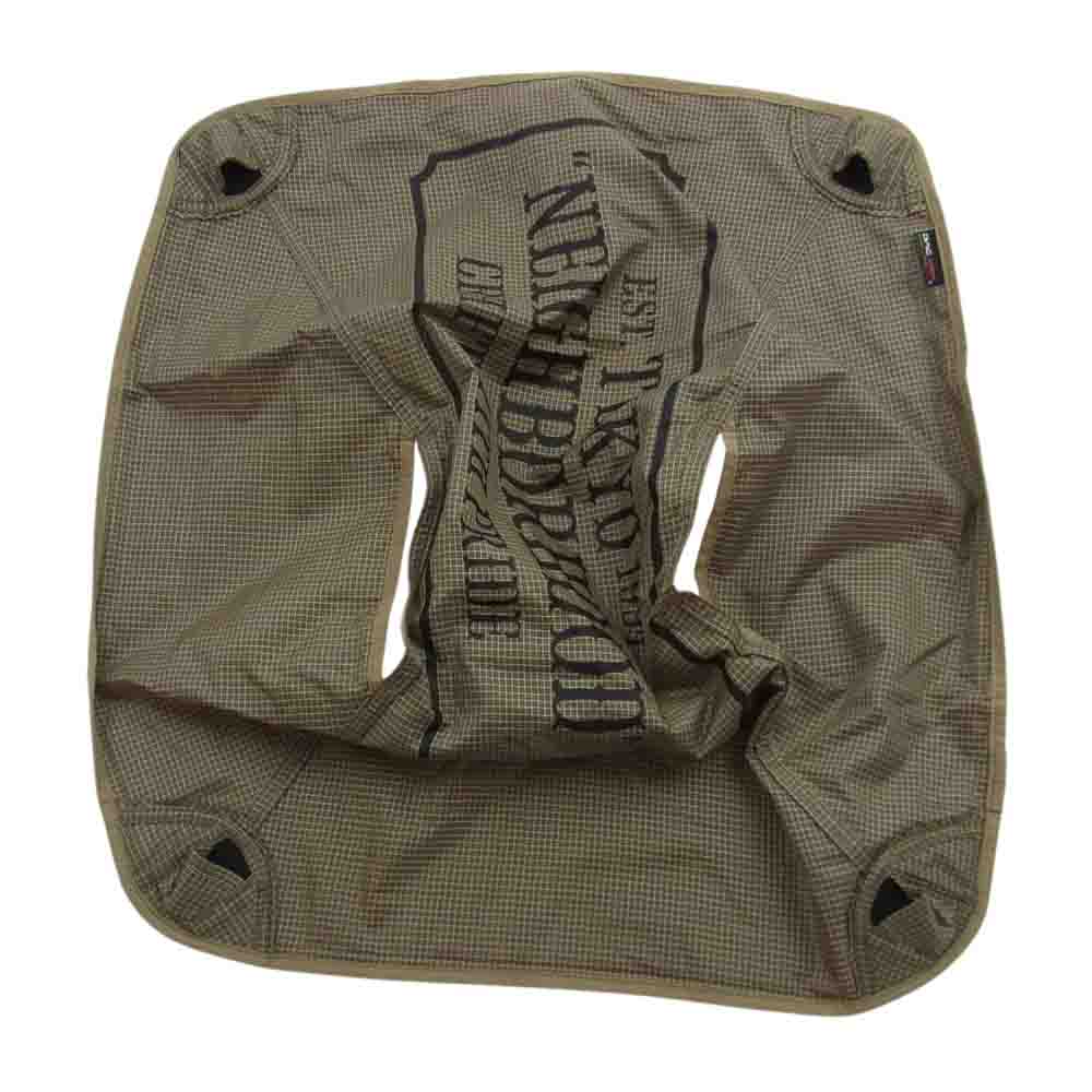NEIGHBORHOOD ネイバーフッド 18SS × Helinox ヘリノックス NHHX . BAR / C-CHAIR ZERO チェア ゼロ 折り畳み チェア 椅子 カーキ系【中古】