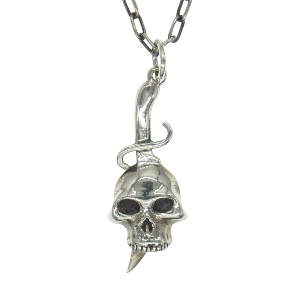 FLASHPOINT フラッシュポイント SKULL DAGGER NECKLACE スカル ダガー ネックレス シルバー系【中古】
