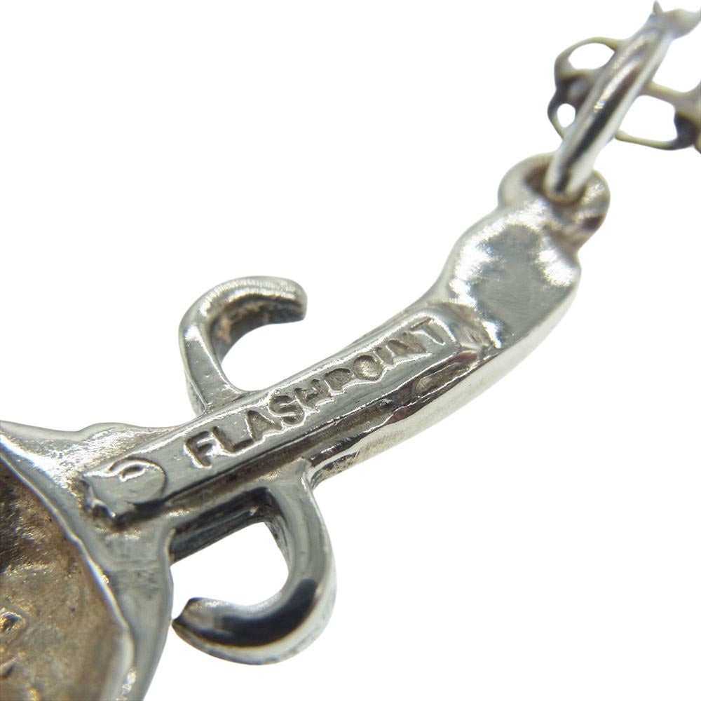 FLASHPOINT フラッシュポイント SKULL DAGGER NECKLACE スカル ダガー ネックレス シルバー系【中古】