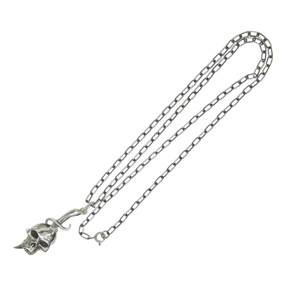 FLASHPOINT フラッシュポイント SKULL DAGGER NECKLACE スカル ダガー ネックレス シルバー系【中古】
