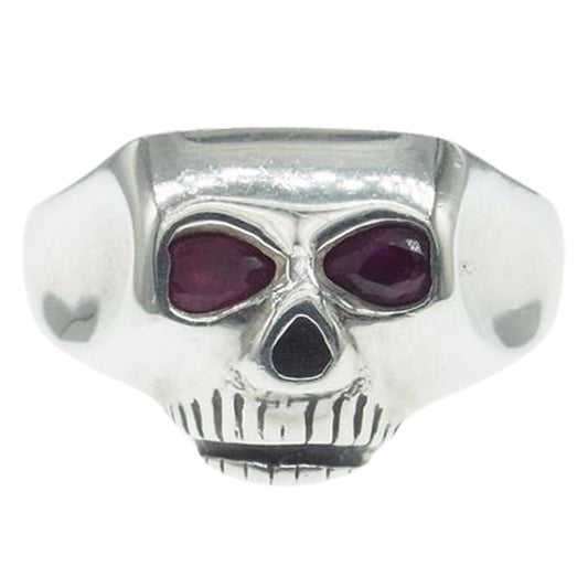 FLASHPOINT フラッシュポイント JIM SKULL-SE RUBY ジム スカル リング レッドストーン シルバー系 21号【中古】