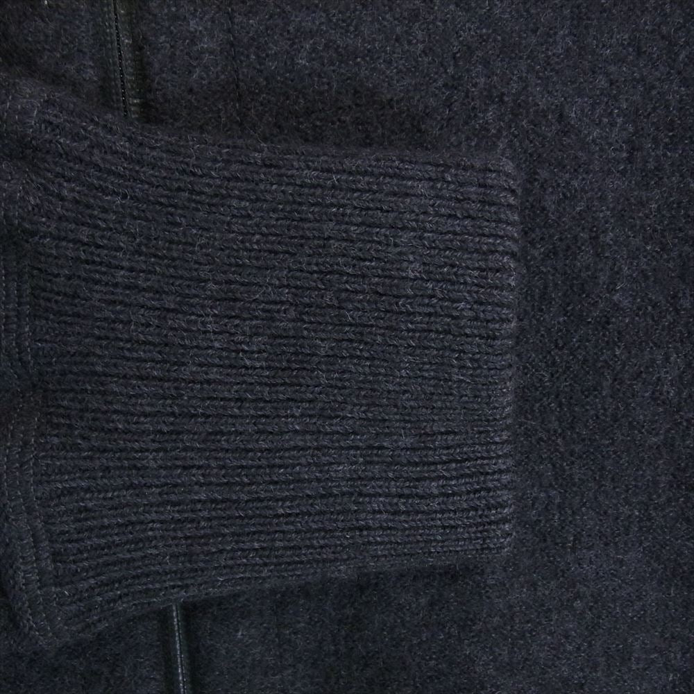 JIL SANDER ジルサンダー JSMG751071 国内正規品 ウールニット フルジップ 長袖 パーカー グレー系 44【中古】
