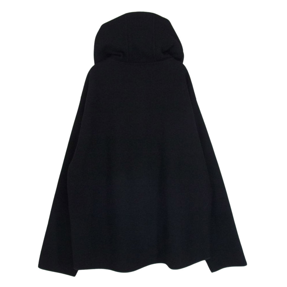 JIL SANDER ジルサンダー 21AW JSMT707048MT21780812 国内正規品 圧縮ウール ジップアップ フーディー ブルゾン ブラック系 S【中古】