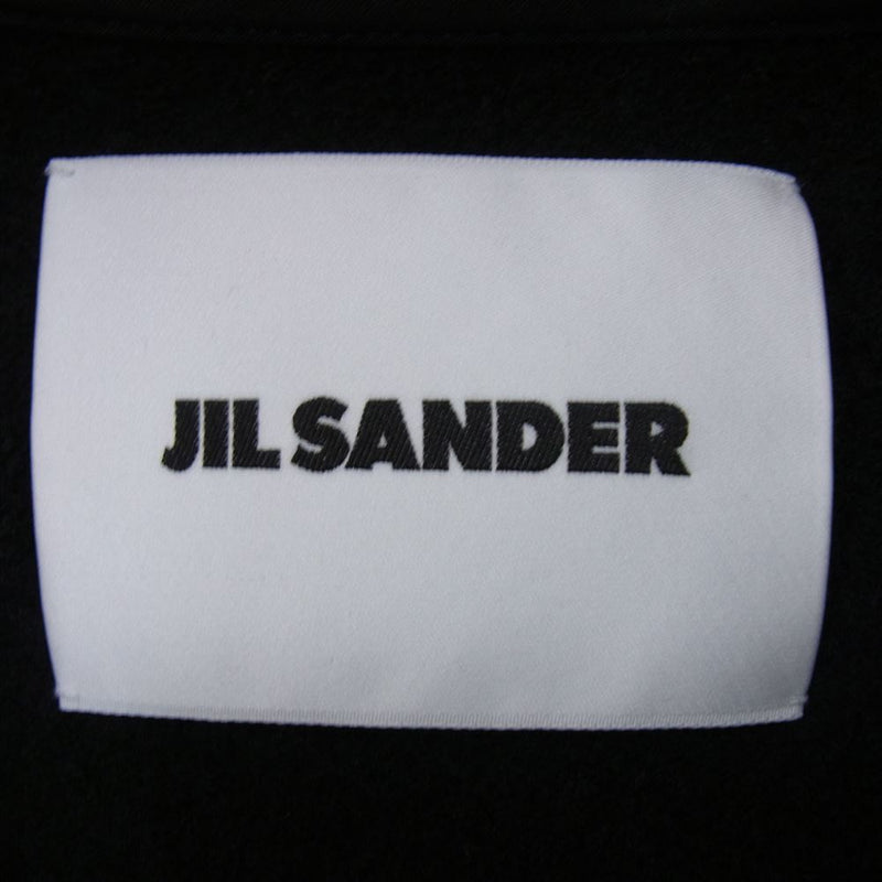 JIL SANDER ジルサンダー 21AW JSMT707048MT21780812 国内正規品 圧縮ウール ジップアップ フーディー ブルゾン ブラック系 S【中古】