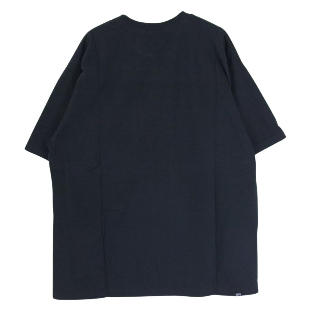 HYSTERIC GLAMOUR ヒステリックグラマー 02233CT09 THE ROLLING STONES ローリングストーンズ CIRCLE HEAD&BLUE TONGUE サークル ヘッド ブルー リップ タン Tシャツ ブラック系 L【新古品】【未使用】【中古】