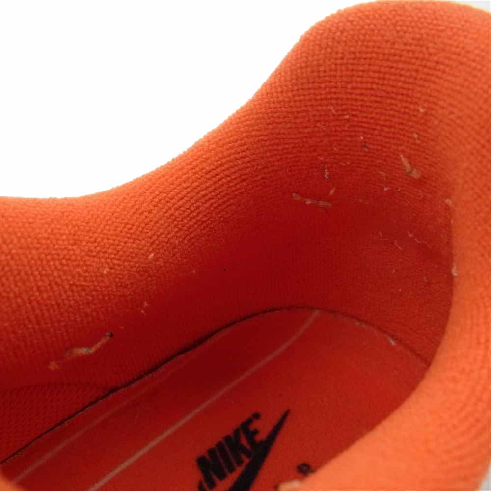 NIKE ナイキ CT2585-100 Air Force 1 Low '07 LV8 EMB Rucker Park エアフォース1 ロー 07 LV8 EMB ラッカーパーク スニーカー ホワイト系 オレンジ系 27cm【中古】