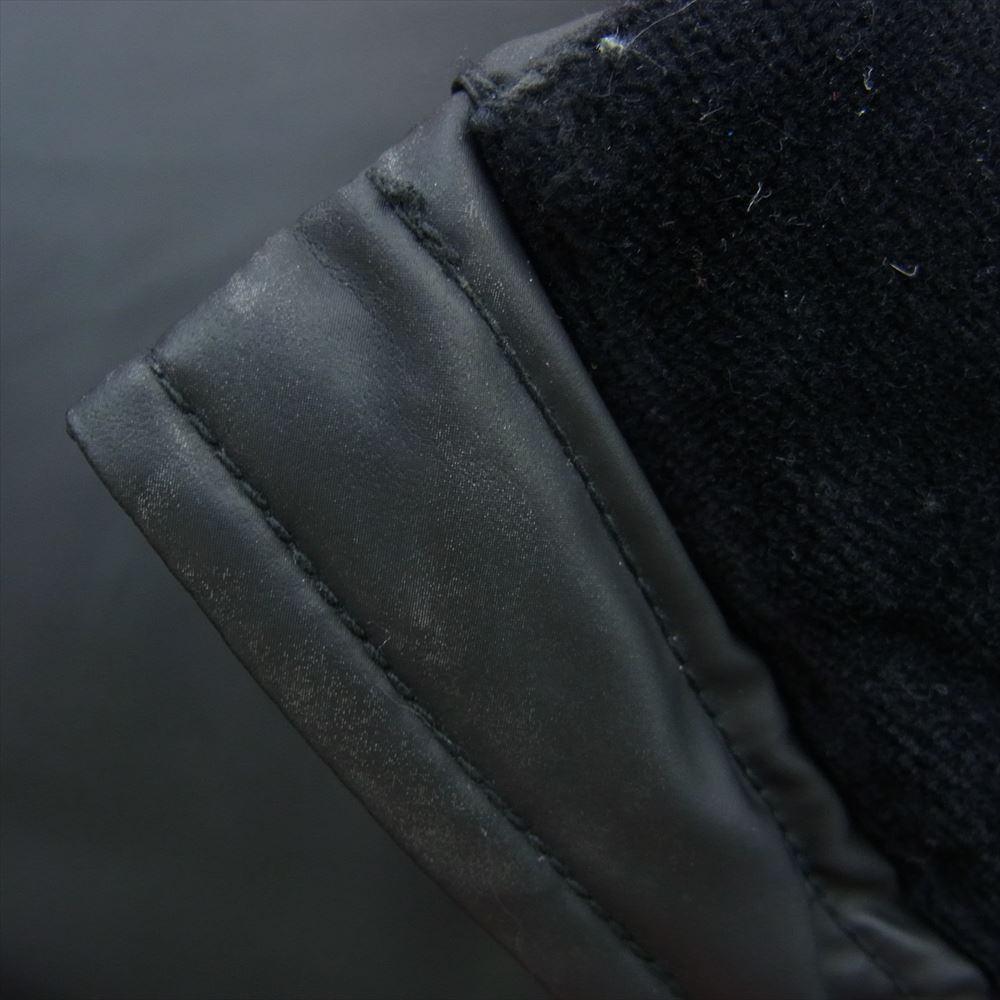 Alexander Wang アレキサンダーワン ADIDAS アディダス 19年製 ジップアップ ロゴ ワッペン 中綿 ジャケット  ブラック系 JP:M【中古】
