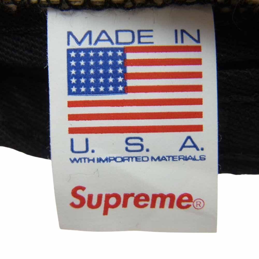Supreme シュプリーム 23AW Corduroy Camp Cap コーデュロイ キャンプ キャップ 帽子 ライトブラウン系【極上美品】【中古】