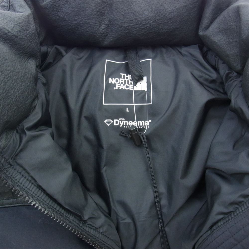 THE NORTH FACE ノースフェイス ND92235R ALTER 原宿オルター限定 GORE-TEX GTX ゴアテックス レザー ヌプシ ダウン ジャケット ブラック系 L【新古品】【未使用】【中古】