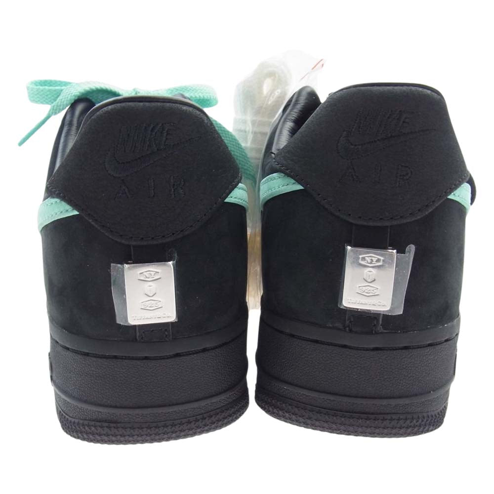NIKE ナイキ DZ1382-001  Tiffany & Co. × Nike Air Force 1 Low 1837 ティファニー × ナイキ エアフォース1 ローカットスニーカー ブラック系 26.5cm【新古品】【未使用】【中古】