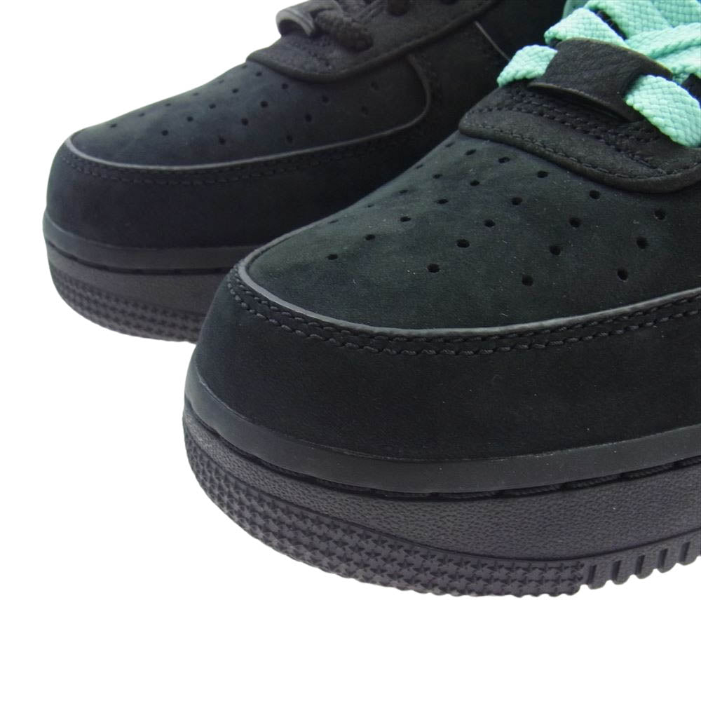 NIKE ナイキ DZ1382-001  Tiffany & Co. × Nike Air Force 1 Low 1837 ティファニー × ナイキ エアフォース1 ローカットスニーカー ブラック系 26.5cm【新古品】【未使用】【中古】