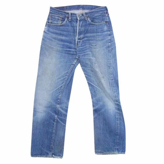 Levi's リーバイス ボタン裏6 66前期 BIGE ビッグE デニムパンツ ジーンズ インディゴブルー系 サイズ表記無【中古】