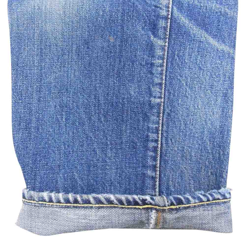 Levi's リーバイス ボタン裏6 66前期 BIGE ビッグE デニムパンツ ジーンズ インディゴブルー系 サイズ表記無【中古】