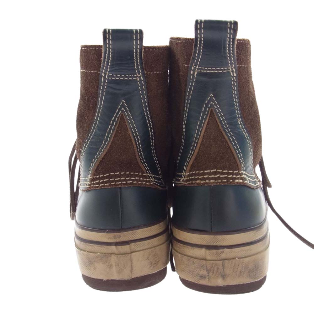VISVIM ビズビム 0121202002007 POUNDMAKER FOLK M9 ユーズド加工 パウンドマーカー フォーク ブーツ ダークブラウン系 US9【中古】