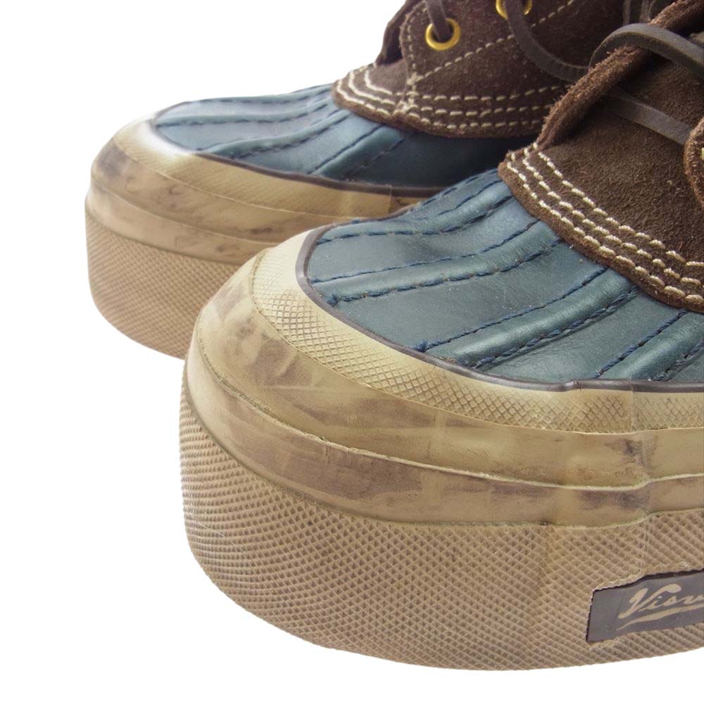 VISVIM ビズビム 0121202002007 POUNDMAKER FOLK M9 ユーズド加工 パウンドマーカー フォーク ブーツ ダークブラウン系 US9【中古】