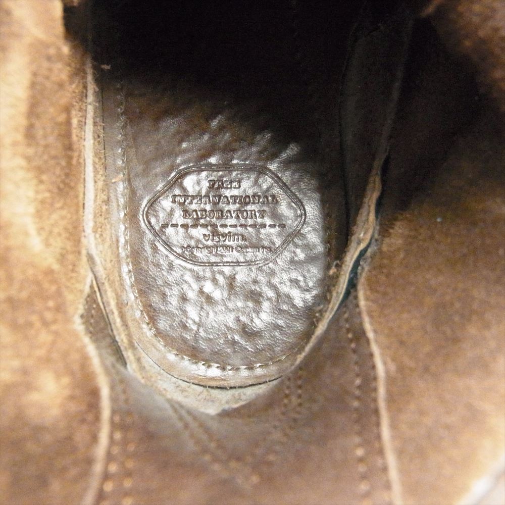 VISVIM ビズビム 0121202002007 POUNDMAKER FOLK M9 ユーズド加工 パウンドマーカー フォーク ブーツ ダークブラウン系 US9【中古】