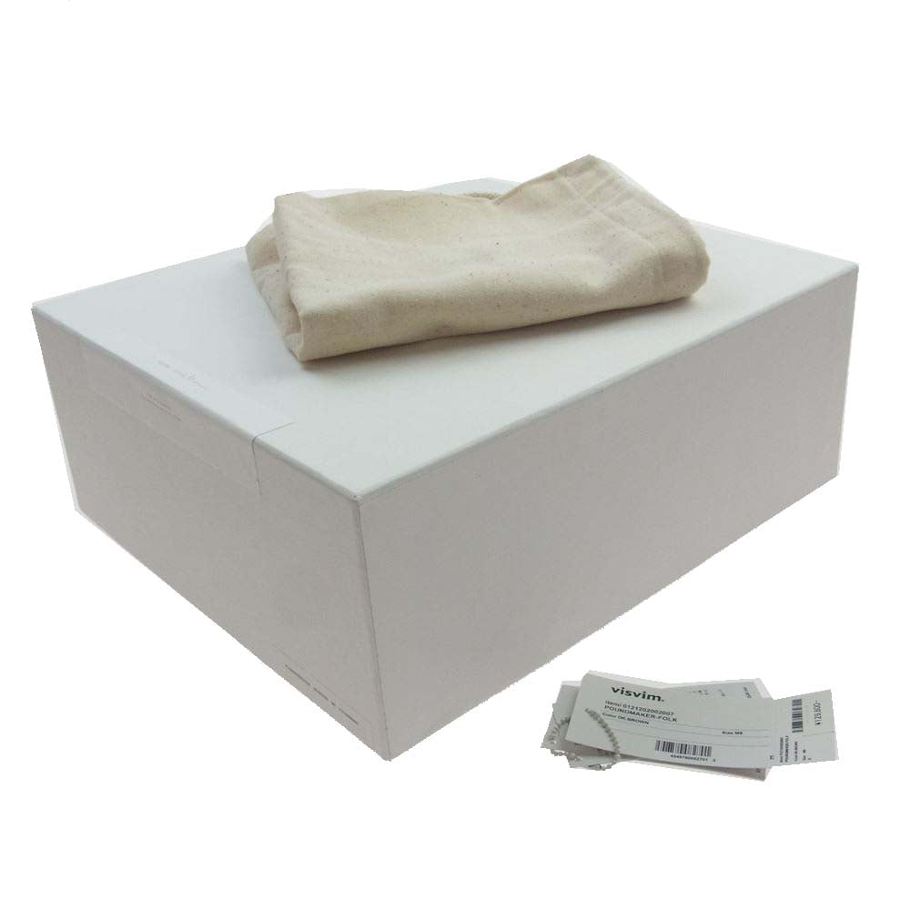 VISVIM ビズビム 0121202002007 POUNDMAKER FOLK M9 ユーズド加工 パウンドマーカー フォーク ブーツ ダークブラウン系 US9【中古】